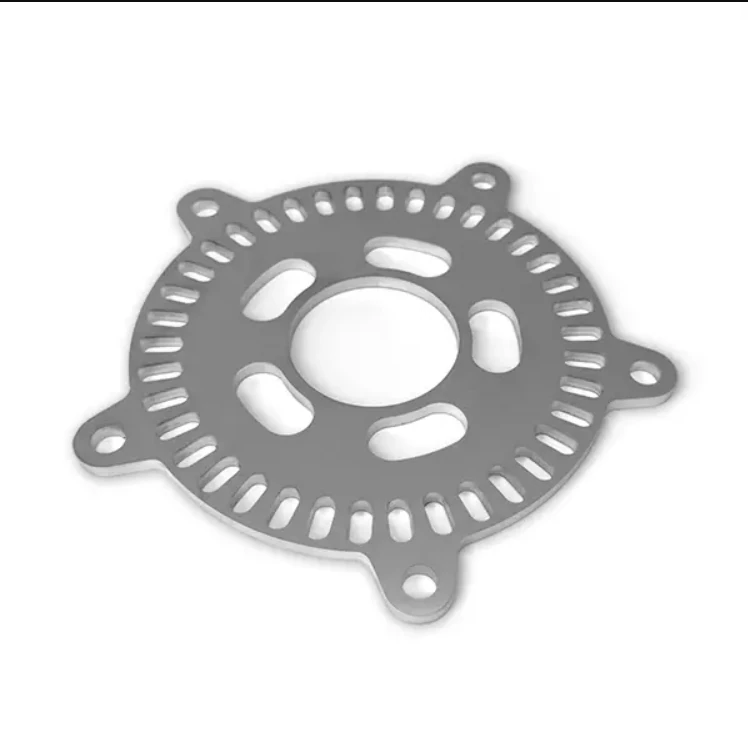 Stainless steel laser cut part
